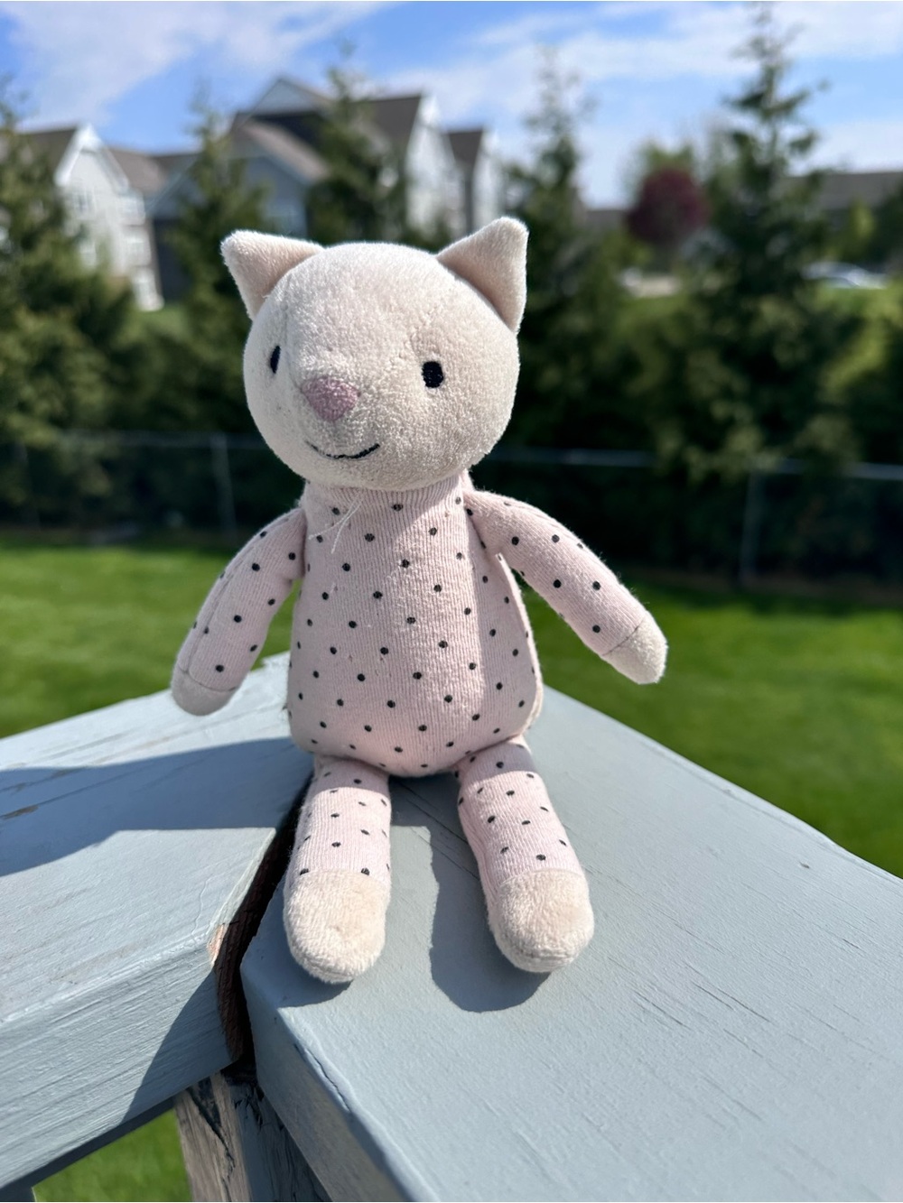 *FLAWED* Jellycat | Sleeping Bag Snuggler Cat Stuffed Plush (No Bag)